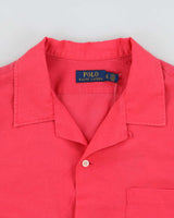 Vintage Ralph Lauren Linen &amp; Cotton Blend Short Sleeve Shirt - XL