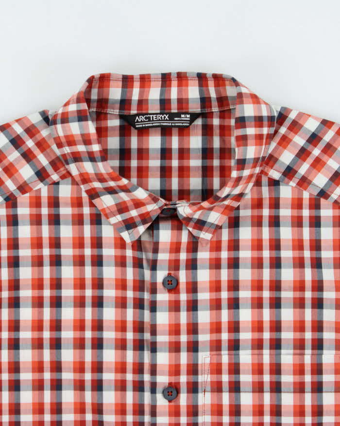 Vintage Arc'teryx Checked Short Sleeve Shirt - M