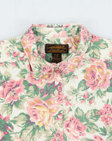Vintage 1990s Eddie Bauer Floral Short Sleeve Shirt - L