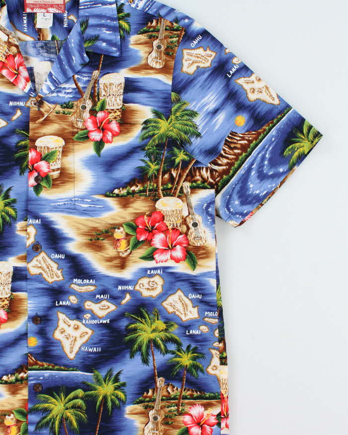 DSWT Vintage 1990s RJC Made In USA Hawaiian Aloha Shirt - L