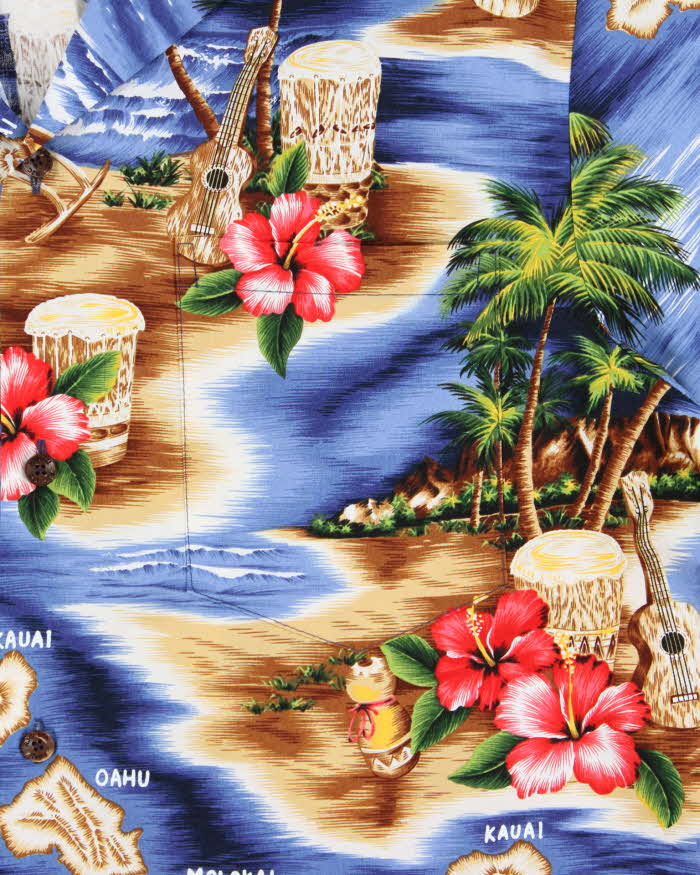 DSWT Vintage 1990s RJC Made In USA Hawaiian Aloha Shirt - L