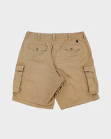Vintage Polo Ralph Lauren Canvas Relaxed Fit Wide Leg Cargo Shorts - W33