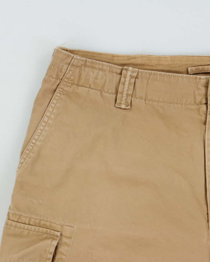 Vintage Polo Ralph Lauren Canvas Relaxed Fit Wide Leg Cargo Shorts - W33
