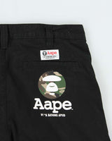Aape By A Bathing Ape Camo Aape Universe Chino Shorts - W30