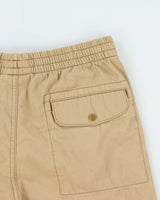 Vintage Patagonia Khaki Cotton Canvas Loose Fit Drawstring Shorts - S