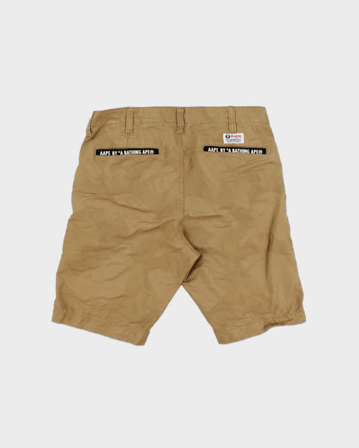 Aape By A Bathing Ape Khaki Desert Camo Aape Universe Chino Shorts - M