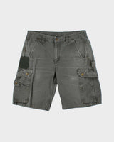 Vintage Carhartt Moss Ripstop Rugged Flex Canvas Relaxed Fit Carpenter Shorts - W34