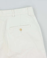 Vintage 1990s Polo Ralph Lauren Double Pleated Chino Relaxed Fit Leg Bermuda Shorts - W36