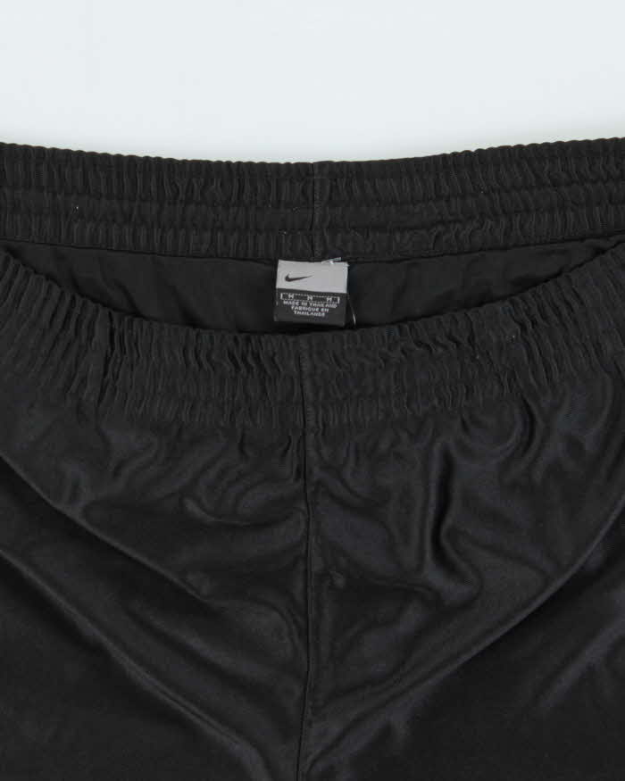 Vintage Y2K 00s Nike Satin Embroidered Relaxed Fit Basketball Shorts - M