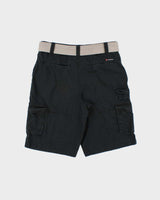 Vintage Y2K 00s Airwalk Canvas Relaxed Fit Belted Cargo Shorts - W30