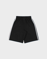 Vintage Adidas Silver 3-Stripe Relaxed Fit Pocket Sport Shorts - S