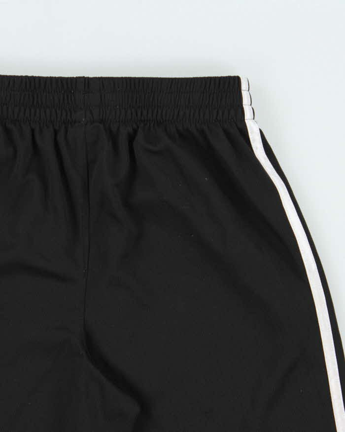 Vintage Adidas Silver 3-Stripe Relaxed Fit Pocket Sport Shorts - S