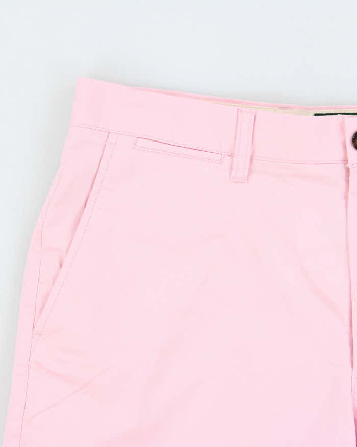 J.Crew Reimagined Fairtrade Baby Pink Relaxed Fit 'Portsrider' Chino Shorts - W33
