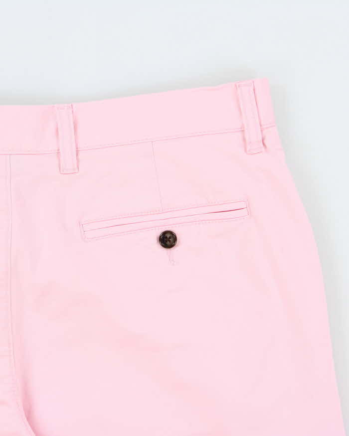 J.Crew Reimagined Fairtrade Baby Pink Relaxed Fit 'Portsrider' Chino Shorts - W33