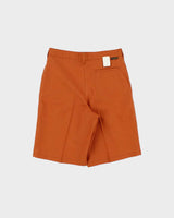 DSWT Vintage 1970s Wrangler Tan Pleated Cotton Bermuda Shorts - W29