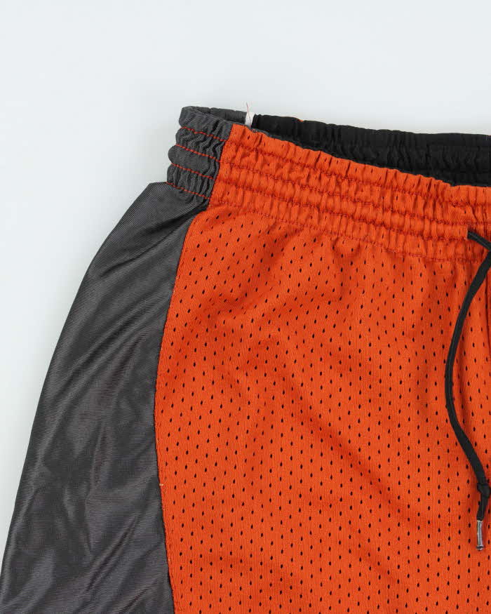 Vintage Y2K 00s Nike Reversible Heavyweight Embroidered Mesh Basketball Shorts - M
