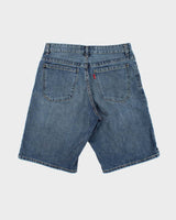 Vintage Y2K 00s Levi's 'Husky' Relaxed Fit Knee Length Denim Jean Shorts - W33