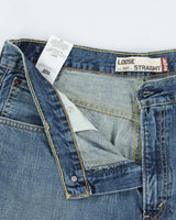 Vintage Y2K 00s Levi's '569 Loose Straight' Relaxed Fit Baggy Denim Jean Shorts - W36