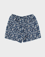 Vintage Patagonia 'Netplus Shells Baggies' 7 Inch Aztec Patterned Relaxed Fit Shorts - L