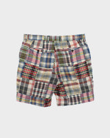 Vintage Polo Ralph Lauren Patchwork Plaid Madras Relaxed Classic Fit Lightweight Chino Shorts - W36
