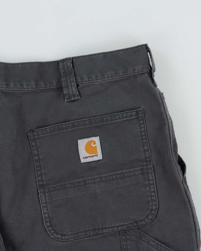 Vintage Carhartt Rugged Flex Relaxed Fit Canvas Utility Shorts - W36