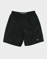 Vintage Y2K 00s Nike Heavyweight Satin Wide Leg Loose Fit Basketball Shorts - L