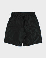 Vintage Y2K 00s Nike Heavyweight Satin Wide Leg Loose Fit Basketball Shorts - L