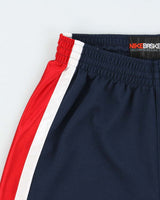 Vintage Y2K 00s Nike Heavyweight Satin Taped Wide Leg Loose Fit Basketball Shorts - M
