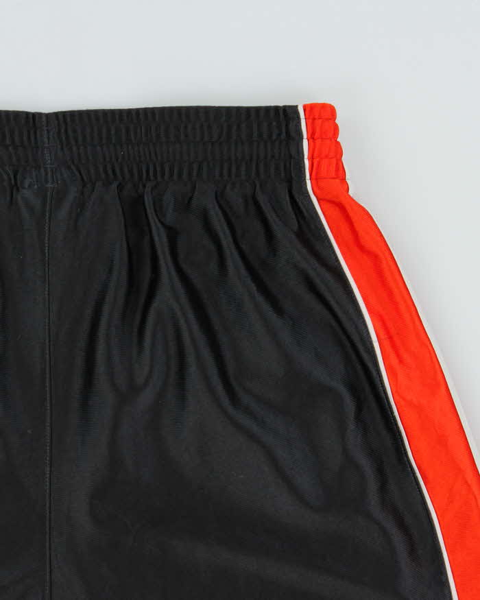 Vintage Y2K 00s Adidas Satin 3-Stripe Relaxed Fit Baggy Sports Shorts - M