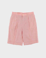 DSWT 1970s Jeans West Pin Stripe Cotton Bermuda Shorts - W31
