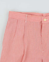 DSWT 1970s Jeans West Pin Stripe Cotton Bermuda Shorts - W31