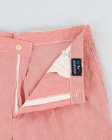DSWT 1970s Jeans West Pin Stripe Cotton Bermuda Shorts - W31