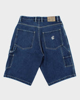 Vintage Y2K 00s Rocawear Contrast Stitch Loose Fit Wide Leg Denim Carpenter Shorts - W34