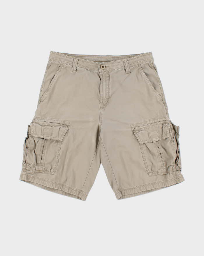 Vintage Y2K 00s The North Face Khaki Relaxed Fit Cargo Shorts - W34