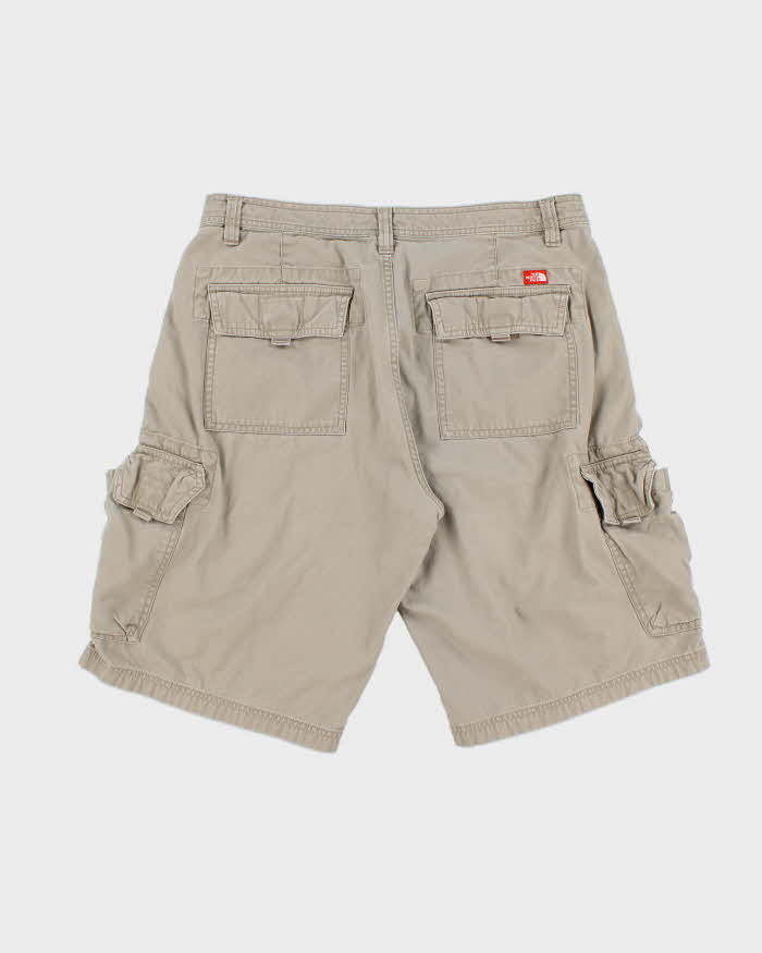 Vintage Y2K 00s The North Face Khaki Relaxed Fit Cargo Shorts - W34