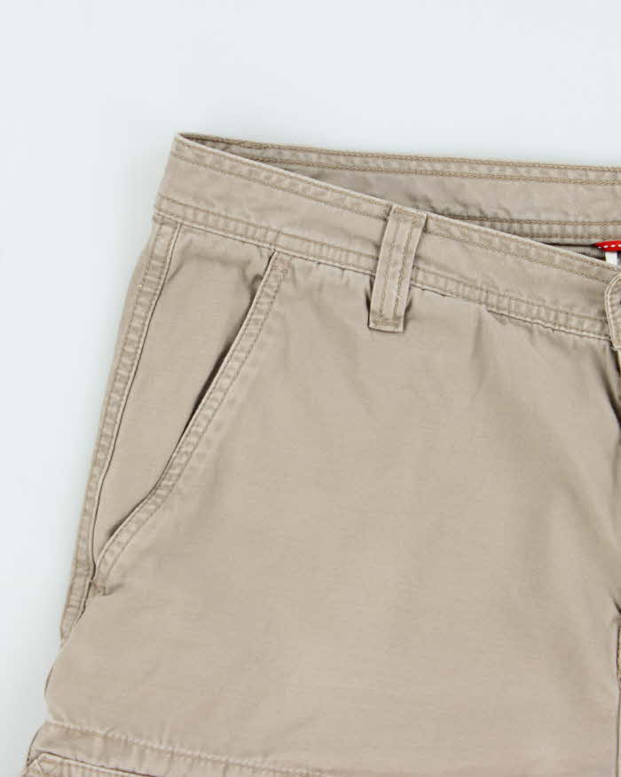 Vintage Y2K 00s The North Face Khaki Relaxed Fit Cargo Shorts - W34