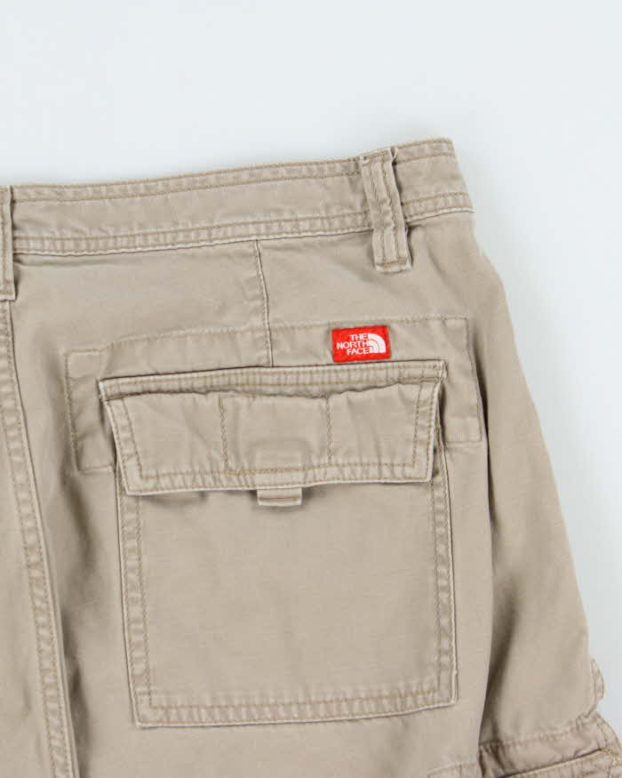 Vintage Y2K 00s The North Face Khaki Relaxed Fit Cargo Shorts - W34