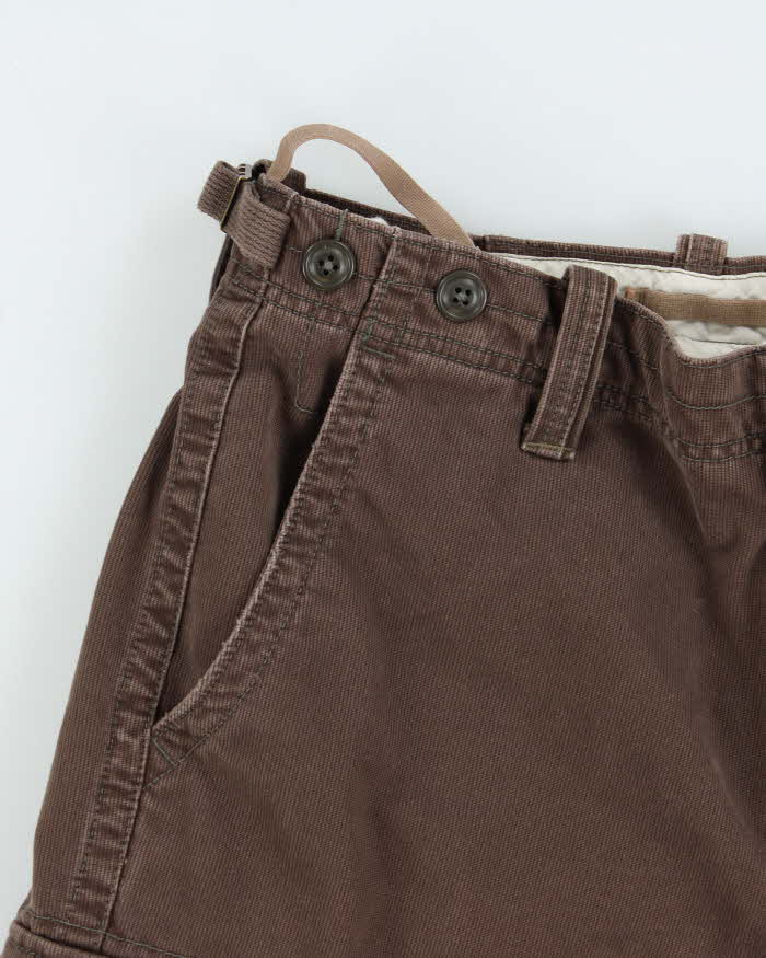 Vintage Y2K 00s GAP Heavyweight Adjustable Relaxed Fit Cargo Shorts - W34