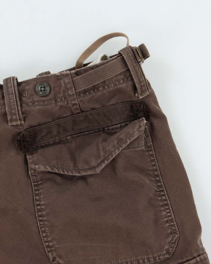 Vintage Y2K 00s GAP Heavyweight Adjustable Relaxed Fit Cargo Shorts - W34
