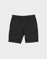 Vintage Burberry Brit Black Adjustable Straight Leg Chino Shorts - W32