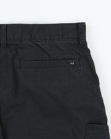 Vintage Oakley Black Canvas Relaxed Fit Technical Outdoor Shorts - W36