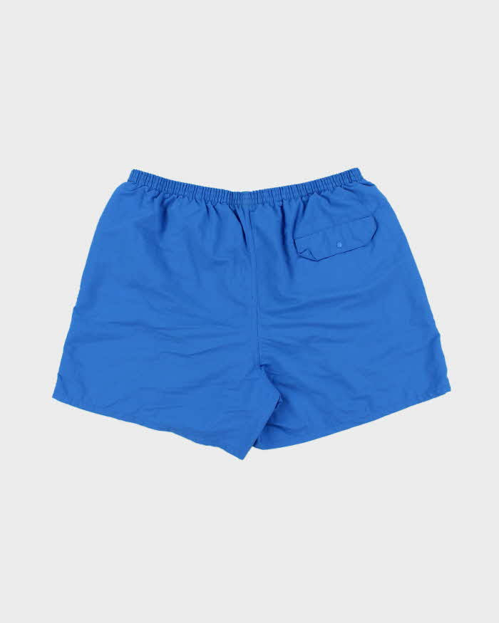 Patagonia Baggies 4" Blue Netplus Shells Hiking/Swim Shorts - L