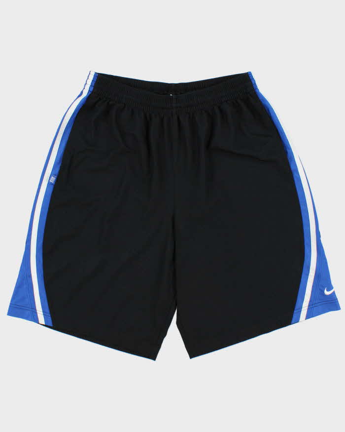 Vintage Nike Dri-Fit Loose Fit Mesh Embroidered Basketball Shorts - XL