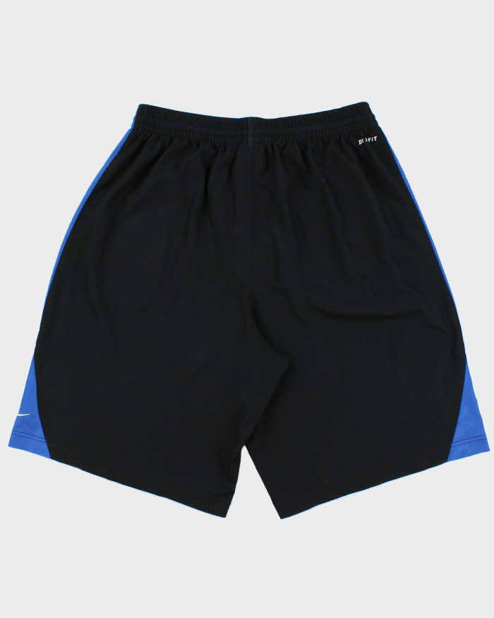 Vintage Nike Dri-Fit Loose Fit Mesh Embroidered Basketball Shorts - XL