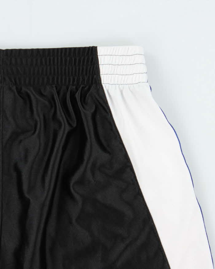 Vintage Y2K 00s Adidas 3-Stripe Embroidered Loose Fit Satin Basketball Shorts - L