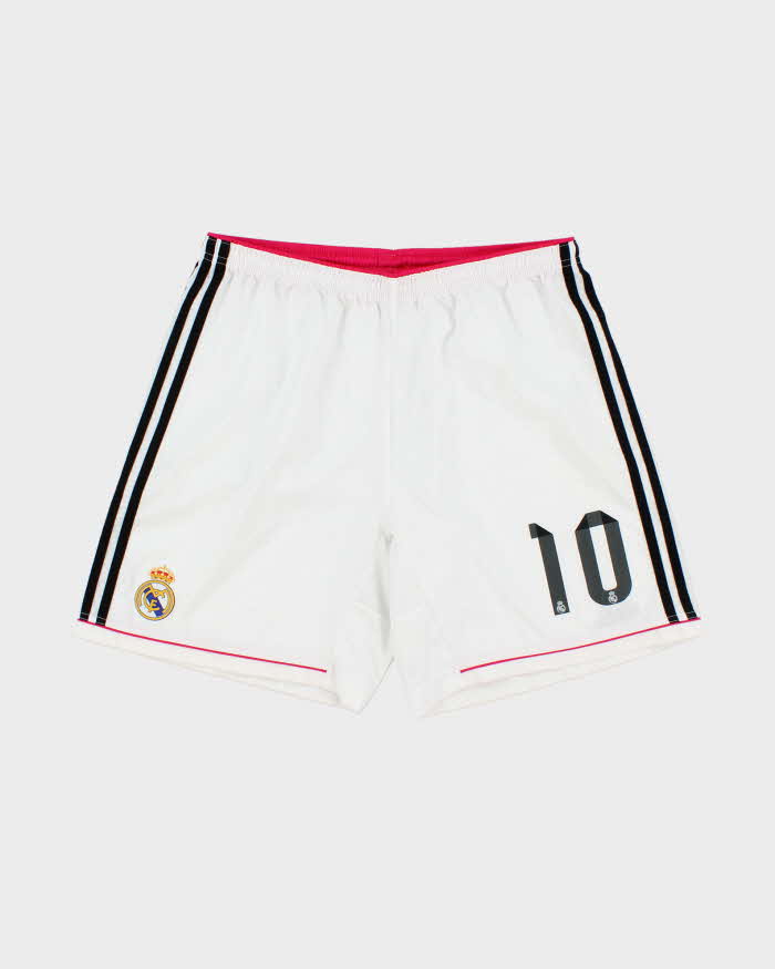 2014-15 Adidas Real Madrid CF James Rodríguez #10 Climacool Home Football Shorts - L