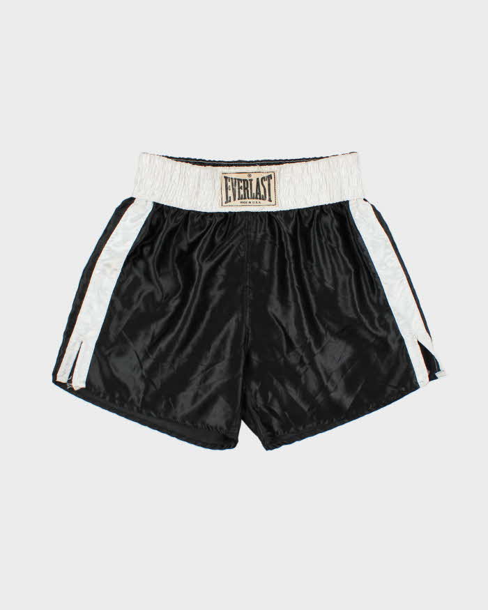 Vintage 1990s Everlast Made In USA Satin Boxing Shorts - L