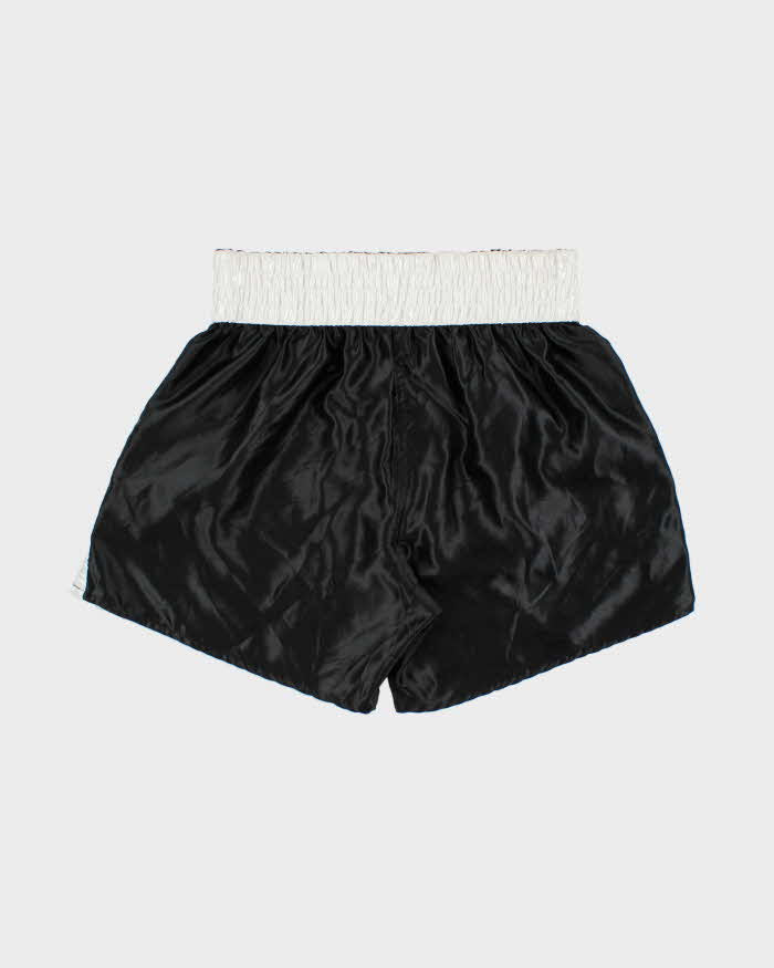 Vintage 1990s Everlast Made In USA Satin Boxing Shorts - L