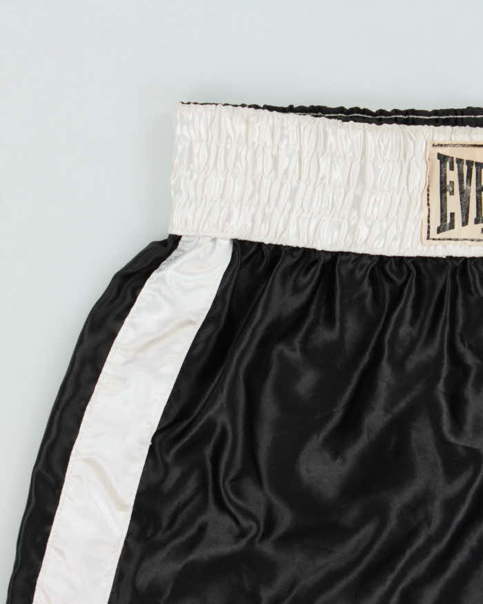Vintage 1990s Everlast Made In USA Satin Boxing Shorts - L
