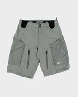Vintage Y2K 2006 Oakley Soft Shell Relaxed Fit Wide Leg Technical Shorts - M